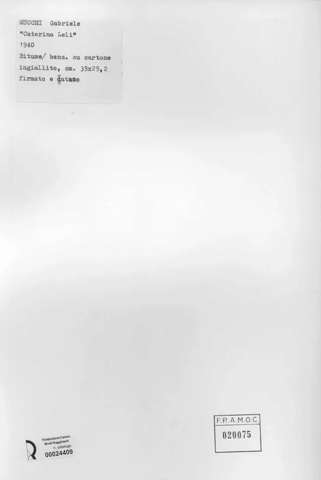 Anonimo, Anonimo , retro