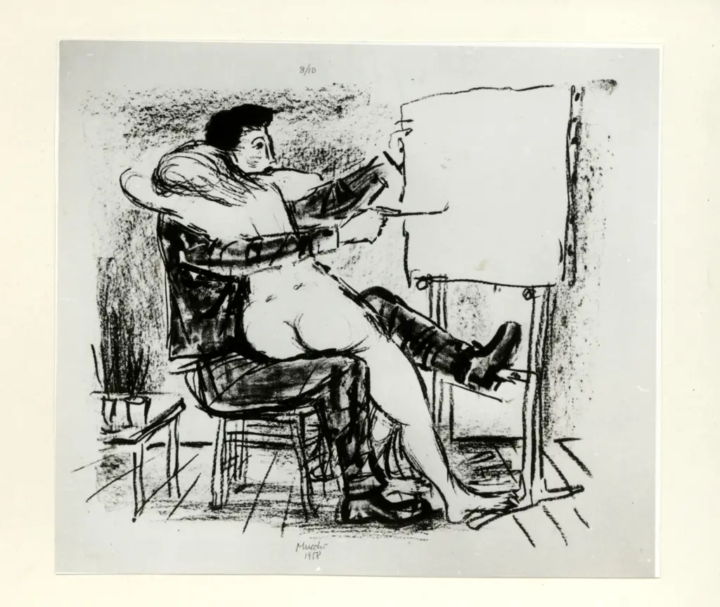 Anonimo , Mucchi, Gabriele - sec. XX -