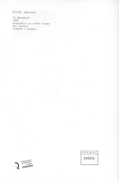 Anonimo, Anonimo , retro