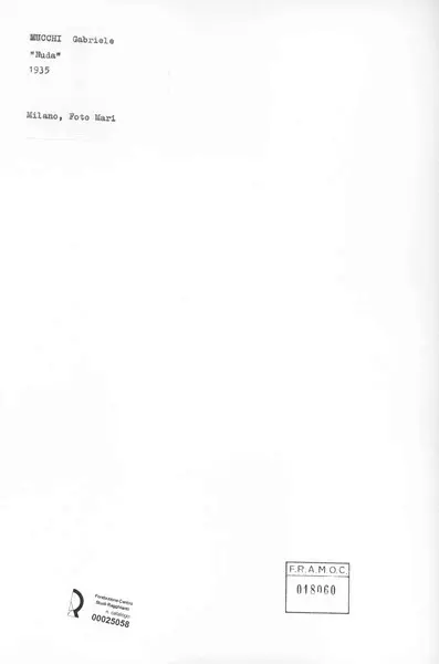 Mari, Gianni , retro