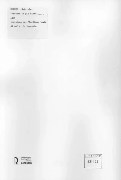 Anonimo, Anonimo , retro