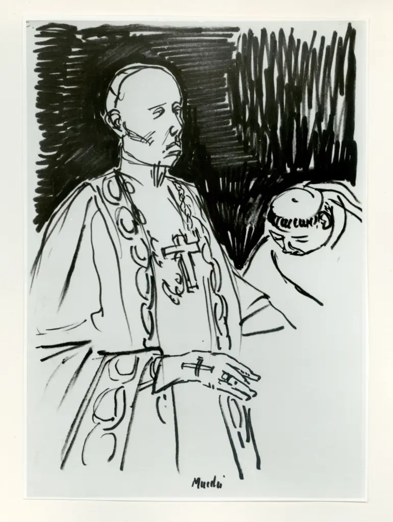 Anonimo, Anonimo , Mucchi, Gabriele - sec. XX - , fronte