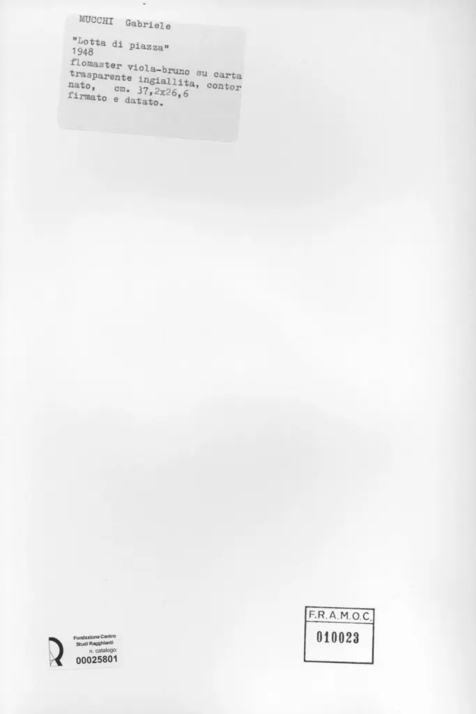 Anonimo, Anonimo , retro