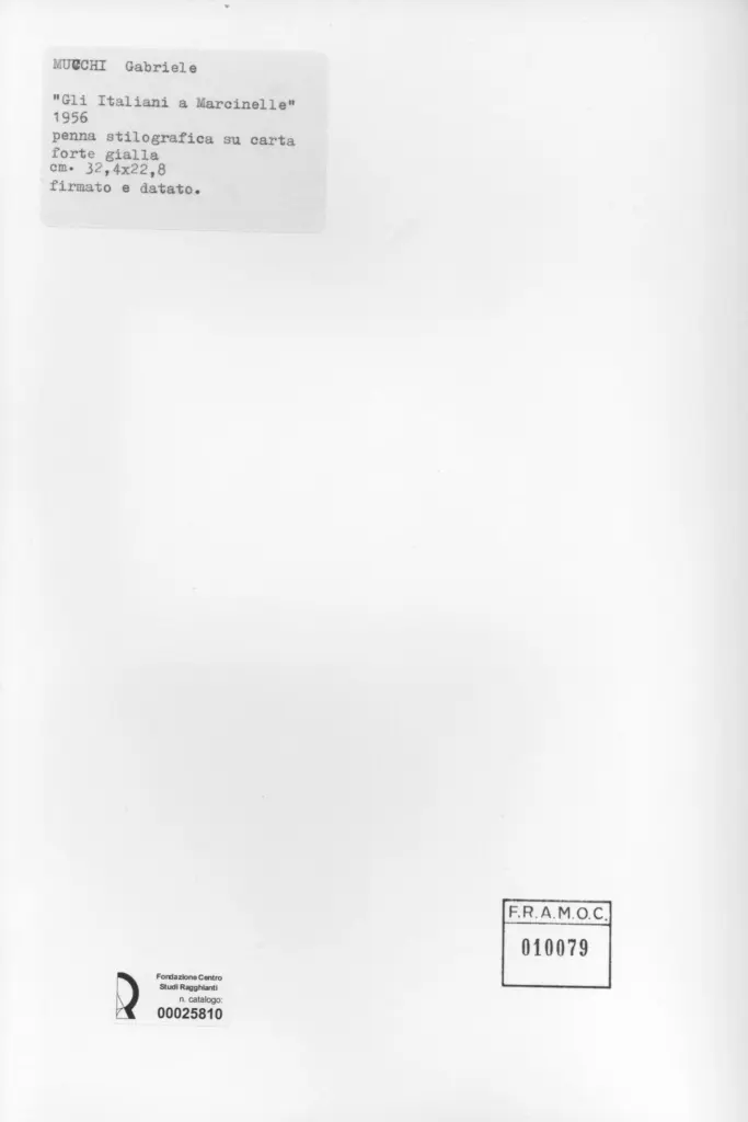 Anonimo, Anonimo , retro