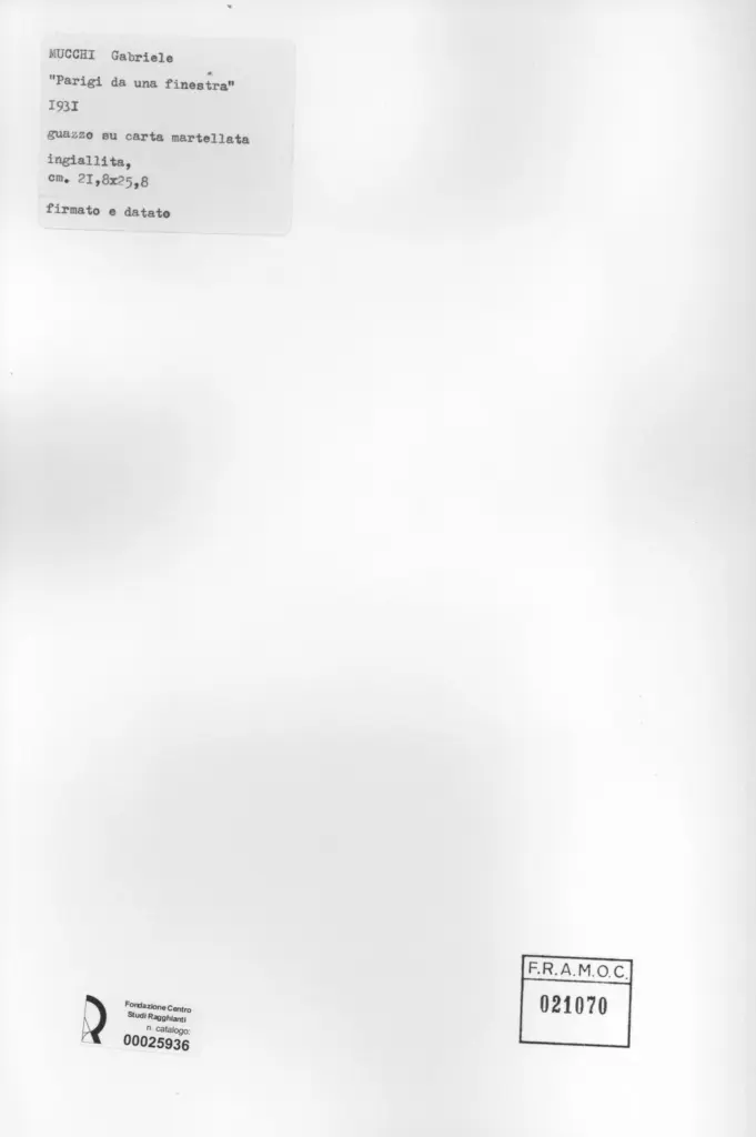 Anonimo, Anonimo , retro