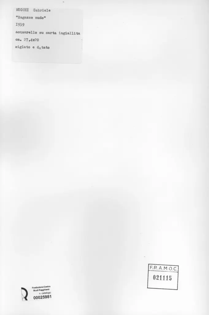 Anonimo, Anonimo , retro