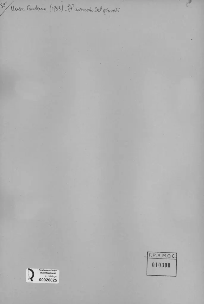 Anonimo, Anonimo , retro