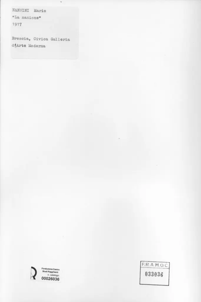 Anonimo , Nannini, Mario - sec. XX -