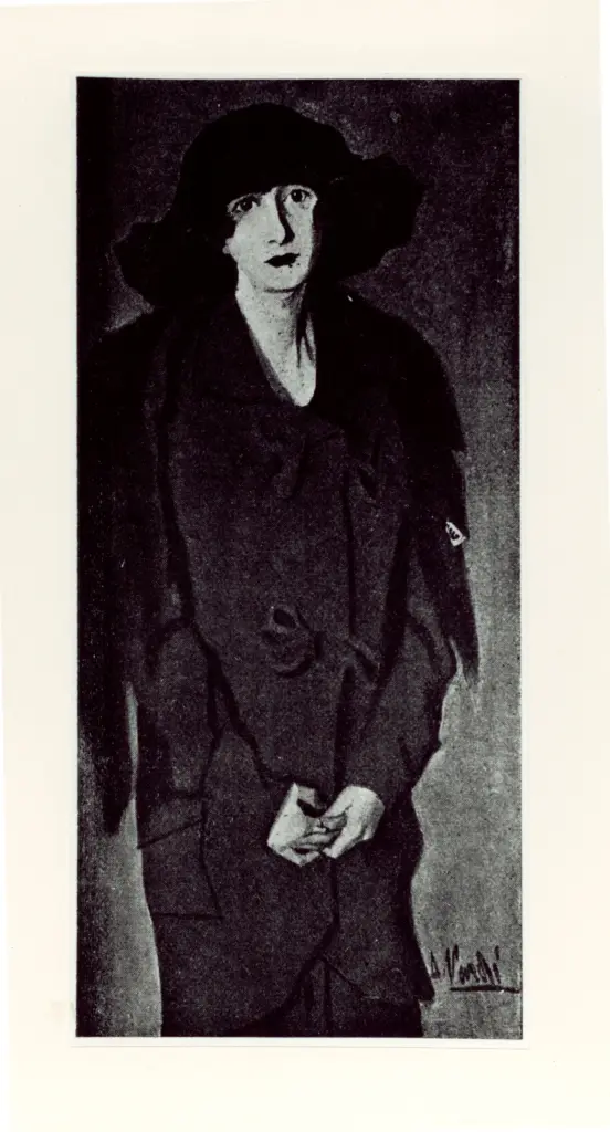 Anonimo , Nardi, Antonio - sec. XX - Ritratto della signora Campogalliani , fronte