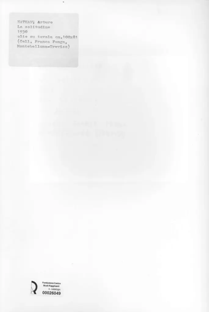 Anonimo, Anonimo , retro