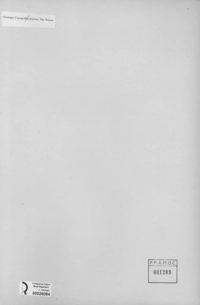 Anonimo, Anonimo , retro