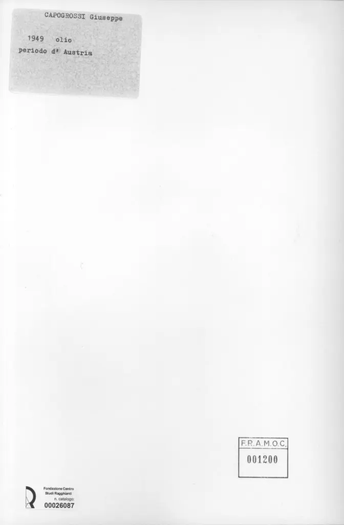 Anonimo, Anonimo , retro