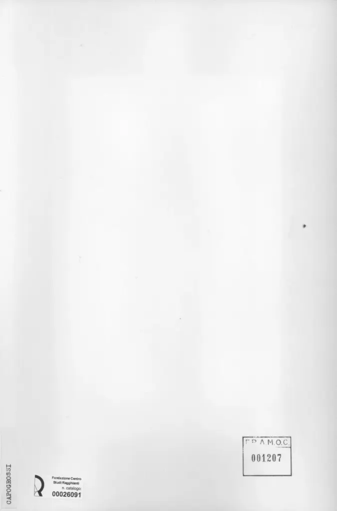 Anonimo, Anonimo , retro