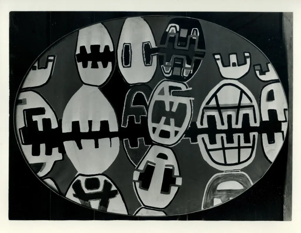 Anonimo , Capogrossi, Giuseppe - sec. XX - Superficie 106