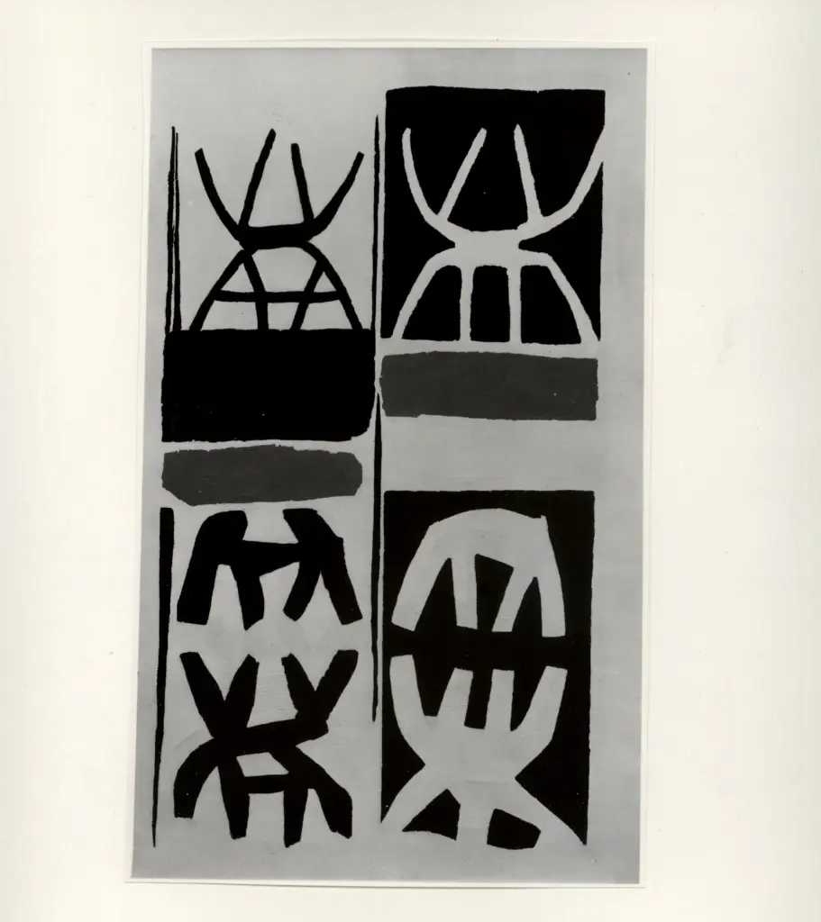 Giacomelli , Capogrossi, Giuseppe - sec. XX - Superficie 396 , fronte