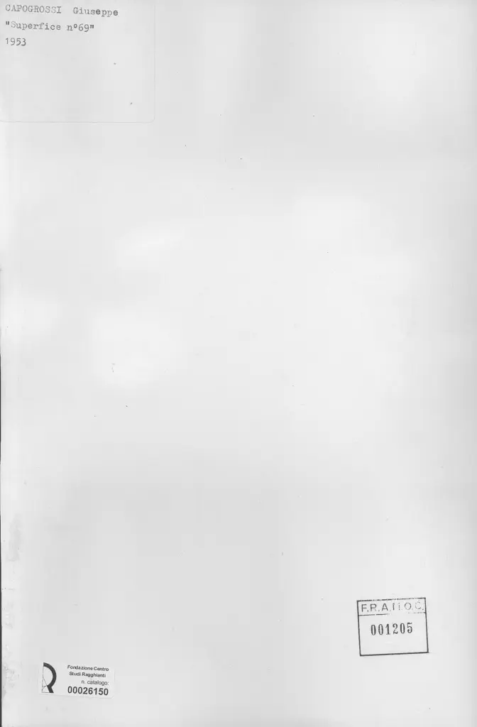 Anonimo, Anonimo , retro