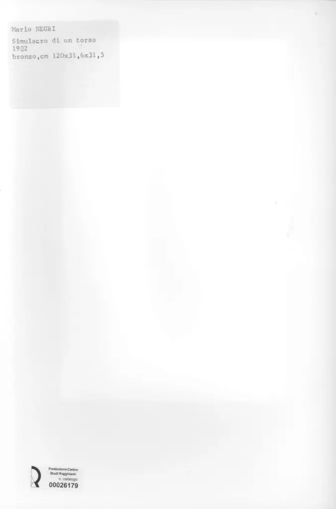 Anonimo, Anonimo , retro