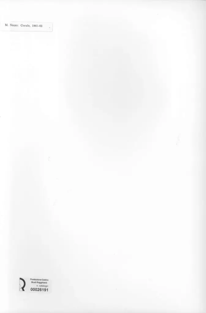 Anonimo, Anonimo , retro