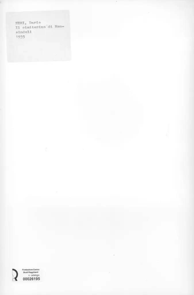 Anonimo, Anonimo , retro