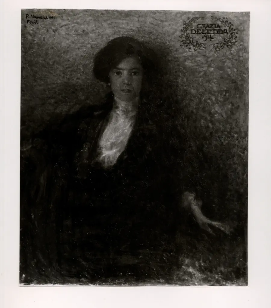 Anonimo , Nomellini, Plinio - sec. XX - , fronte