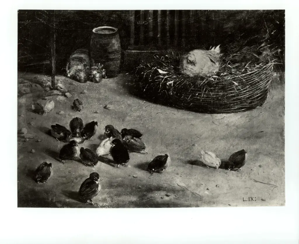 Nono, Luigi , Animali nell'aia