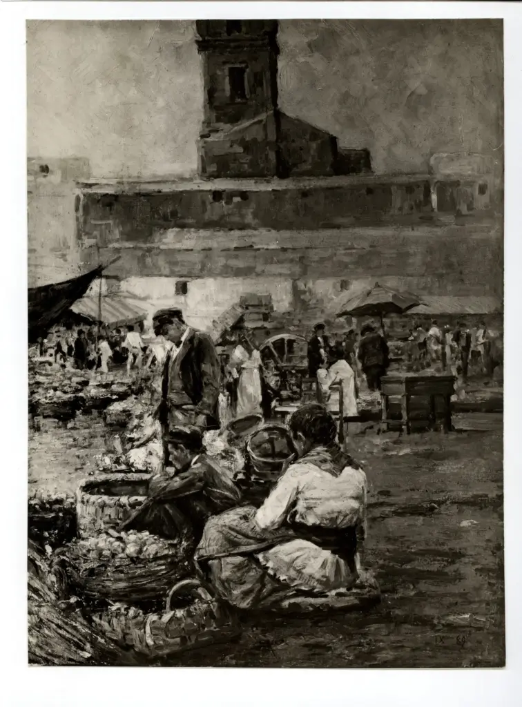 Nono, Luigi , Mercato ortofrutticolo