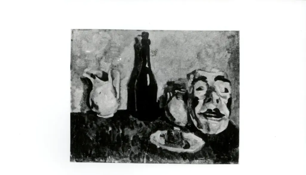 Anonimo , Notte, Emilio - sec. XX - Natura morta , fronte