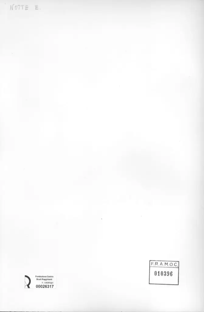 Anonimo, Anonimo , retro