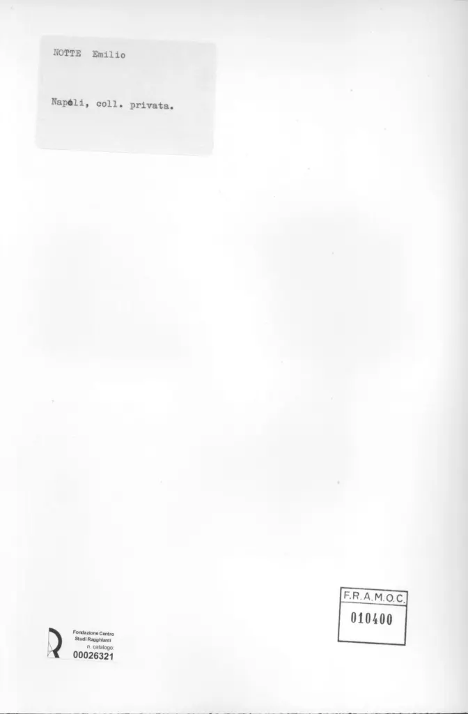 Anonimo, Anonimo , retro