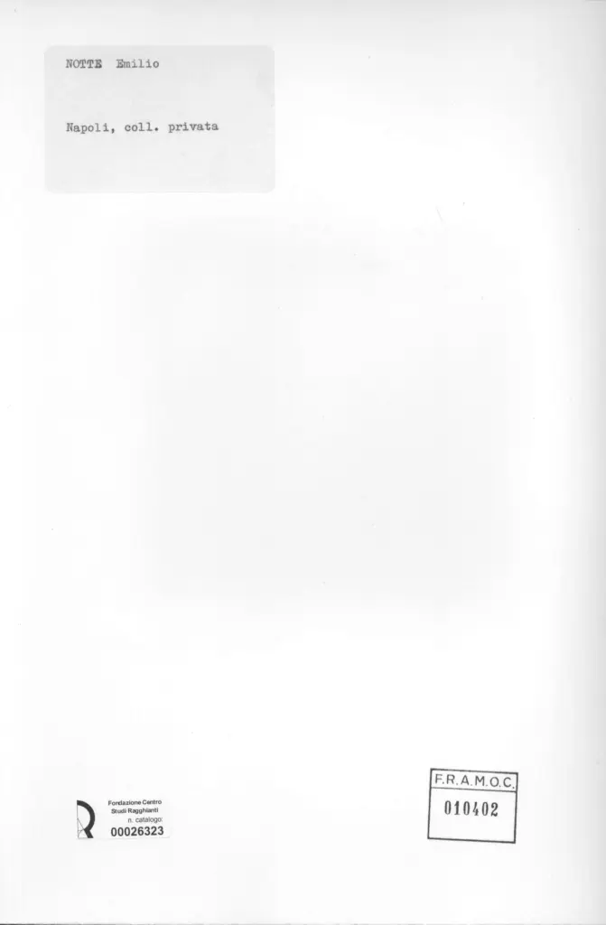 Anonimo, Anonimo , retro