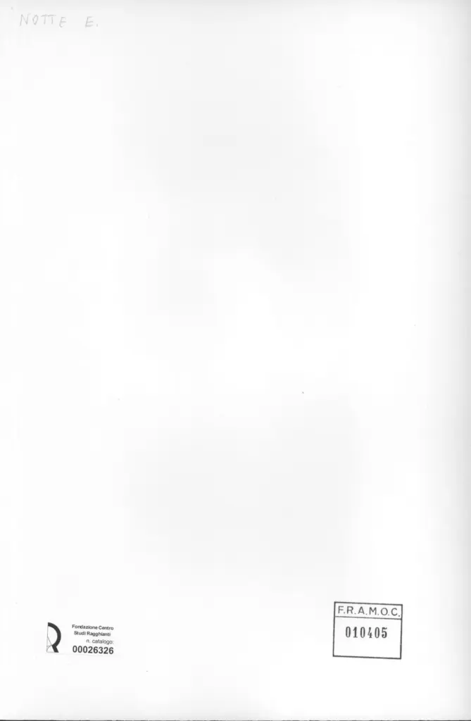 Anonimo, Anonimo , retro