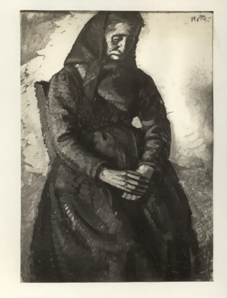 Notte, Emilio , Ritratto di donna