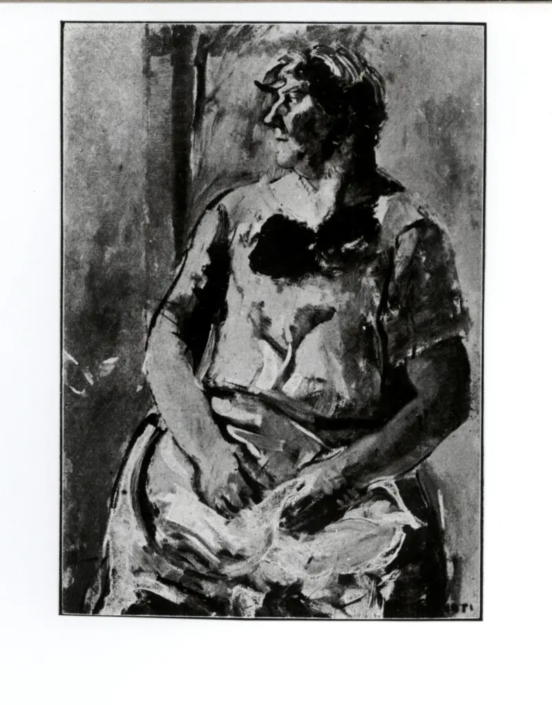 Anonimo , Novati, Marco - sec. XX - Ritratto della cugina , fronte