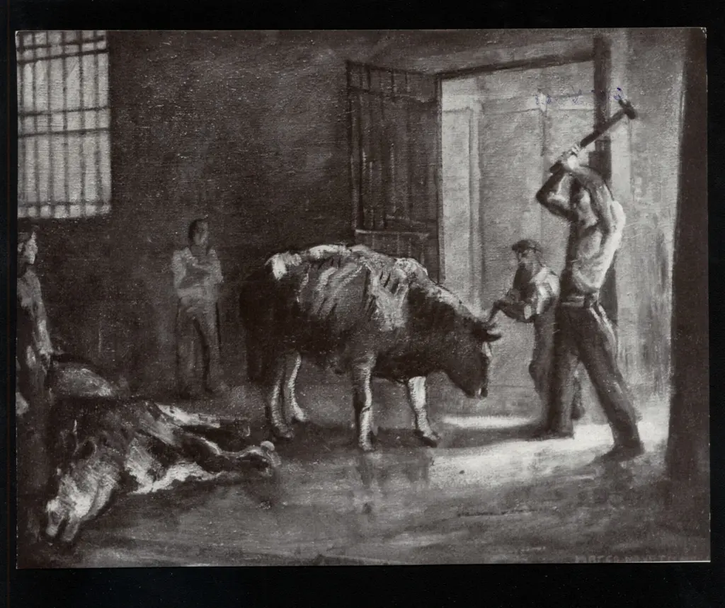 Anonimo , Novati, Marco - sec. XX - Macello , fronte