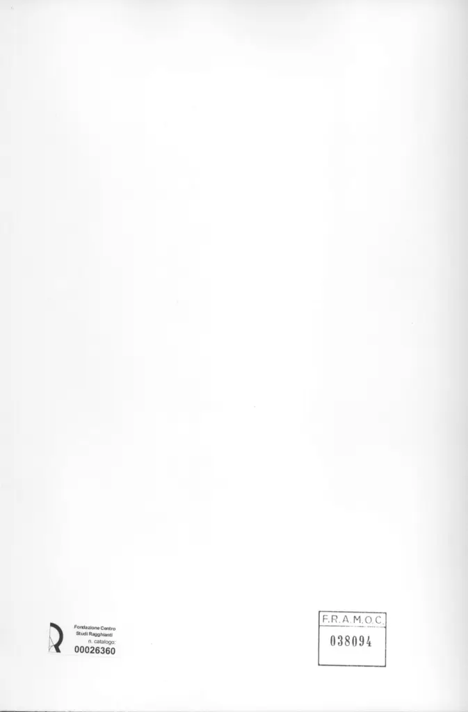 Anonimo, Anonimo , retro