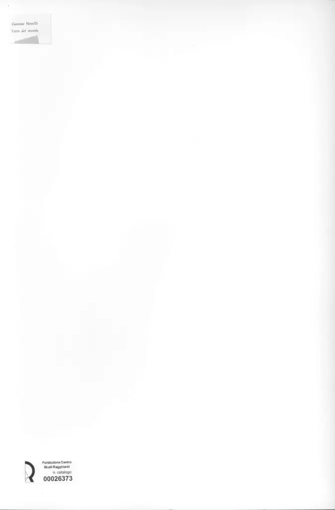 Anonimo, Anonimo , retro