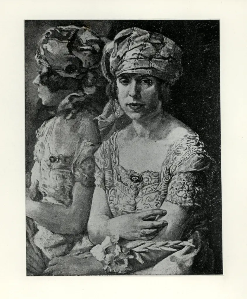 Oppo, Cipriano Efisio , Ritratto della fidanzata