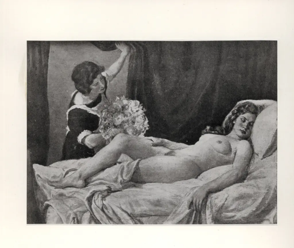 Oppo, Cipriano Efisio , Fanciulla dormiente