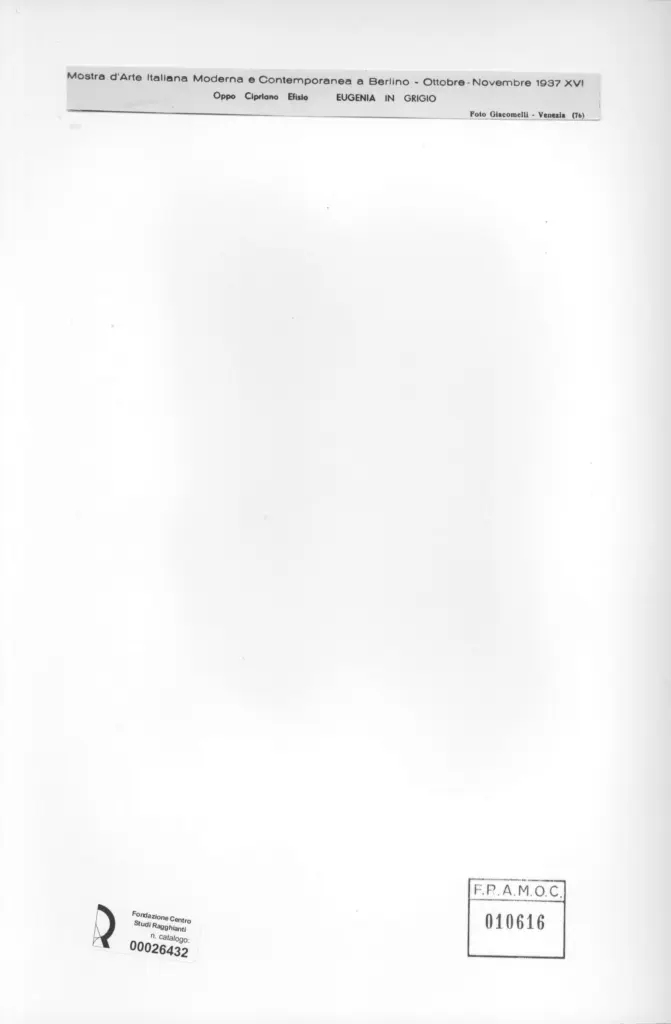 Giacomelli , Oppo, Cipriano Efisio - -