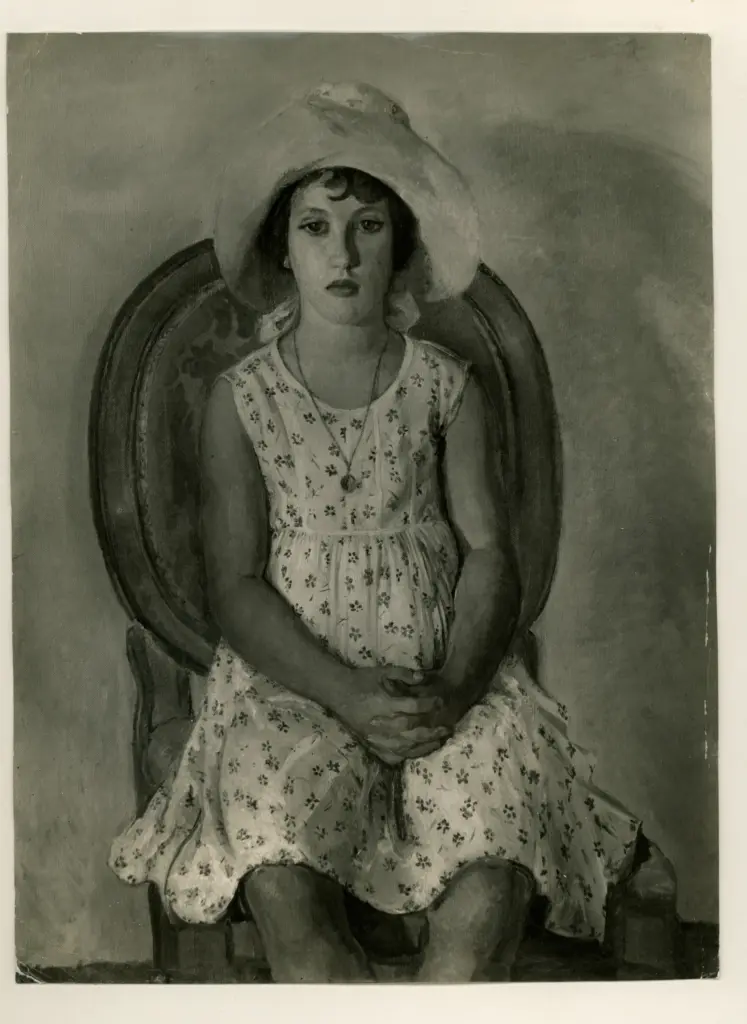 Oppo, Cipriano Efisio , Ritratto della figlia