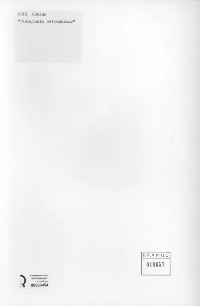 Anonimo, Anonimo , retro