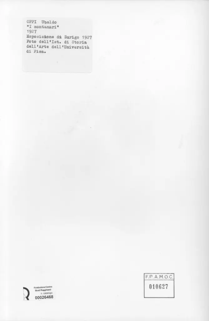 Universit&agrave; di Pisa. Dipartimento di Storia delle Arti , retro