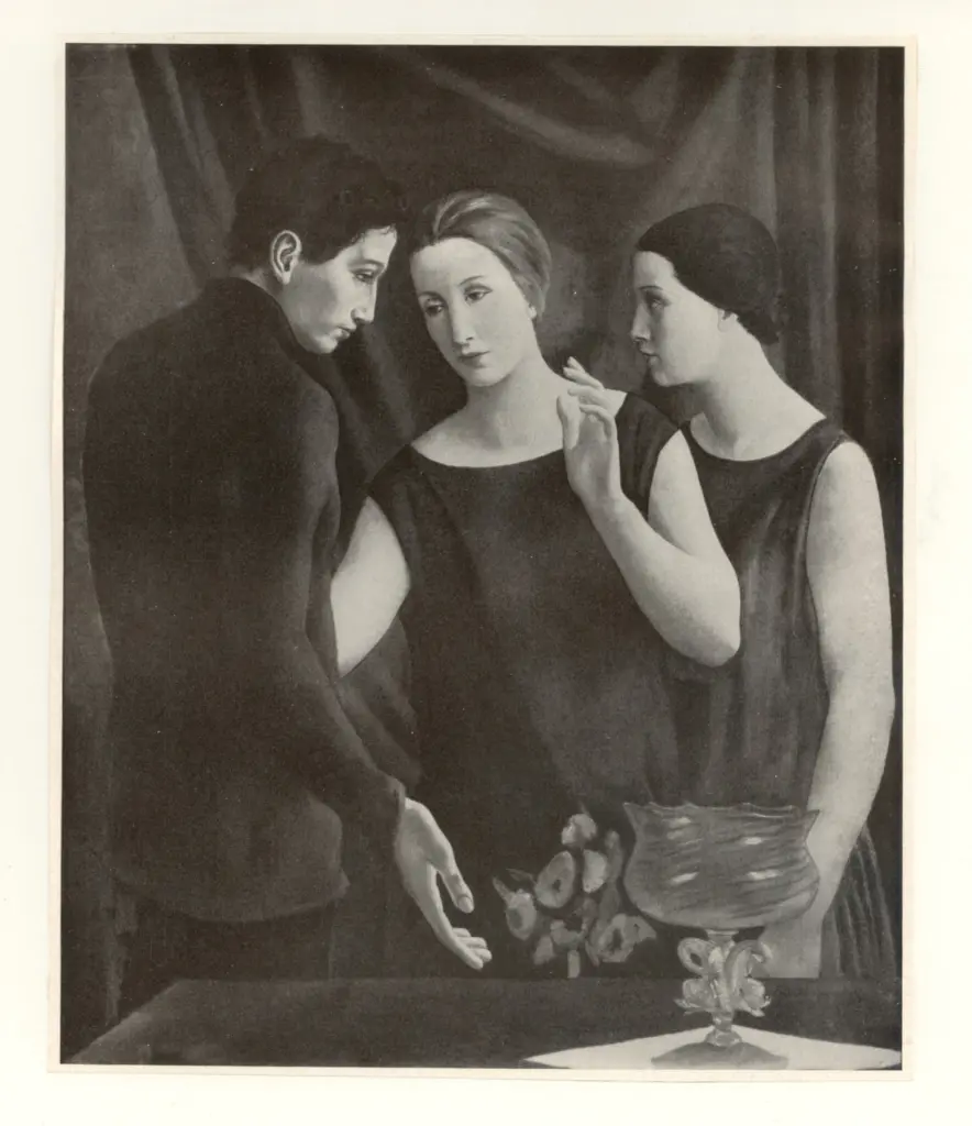 Anonimo , Oppi, Ubaldo - sec. XX - Der verschwenderische Bruder , fronte