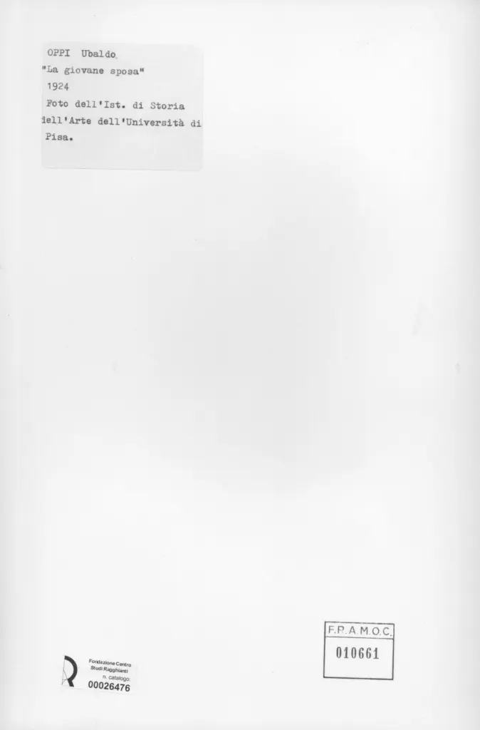 Universit&agrave; di Pisa. Dipartimento di Storia delle Arti , retro