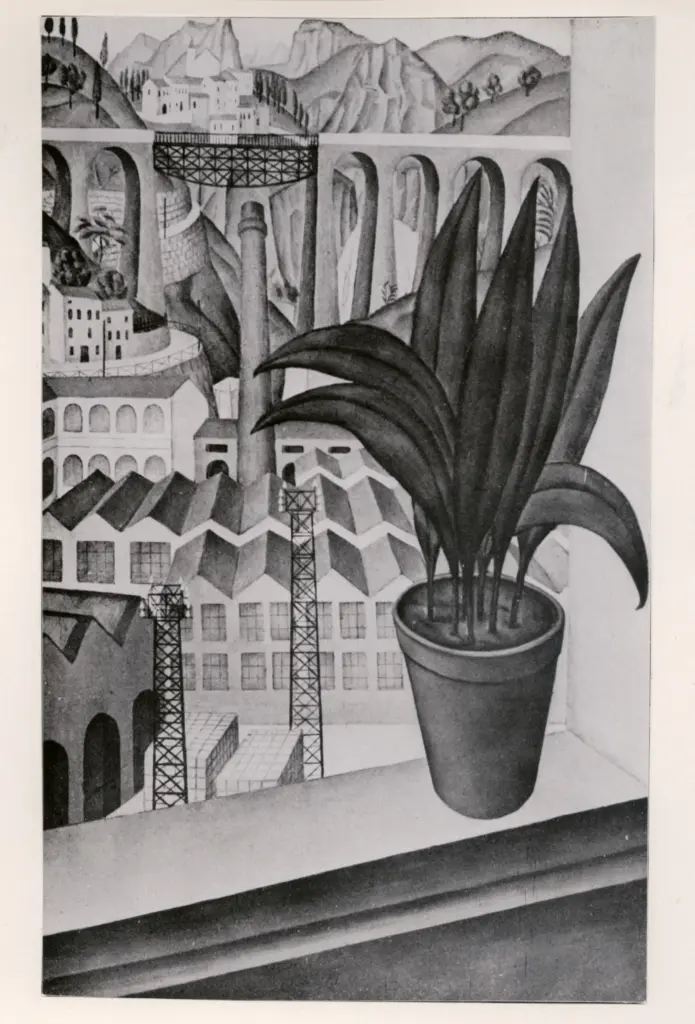 Oppi, Ubaldo , Fabbrica alla domenica