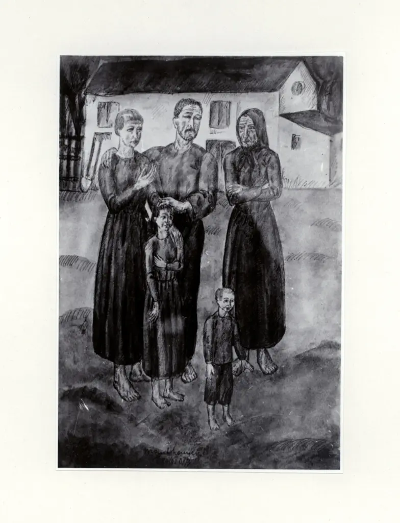 Oppi, Ubaldo , La famiglia del contadino