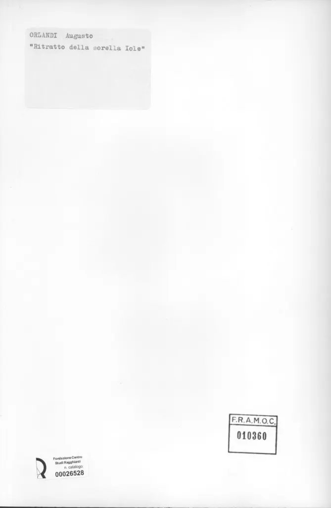 Anonimo, Anonimo , retro