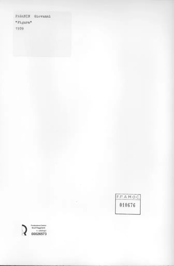 Anonimo, Anonimo , retro