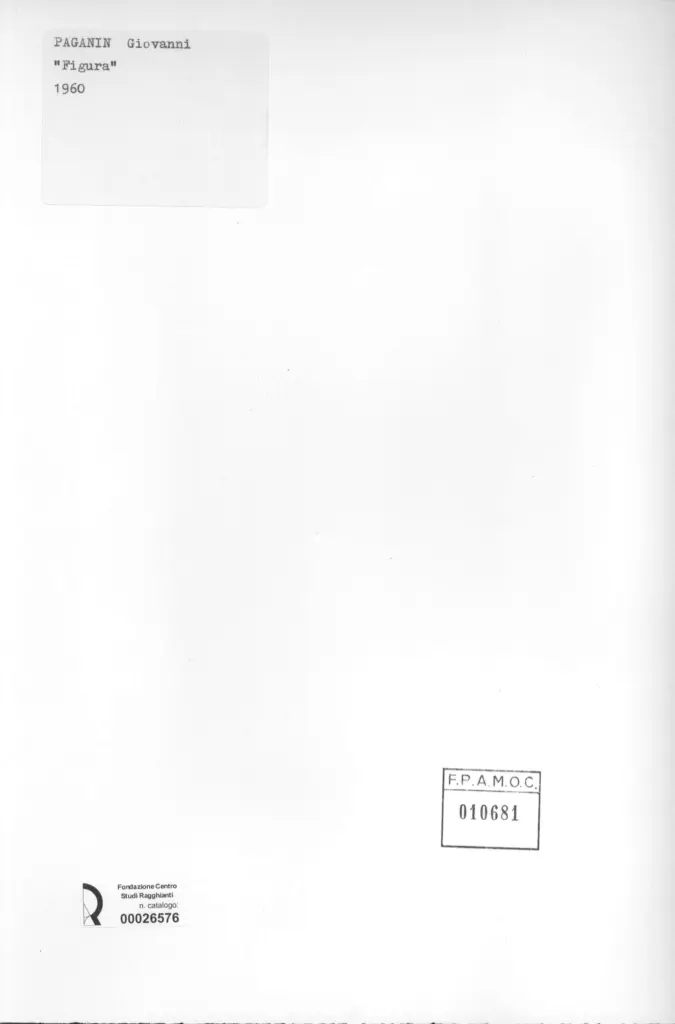 Anonimo, Anonimo , retro