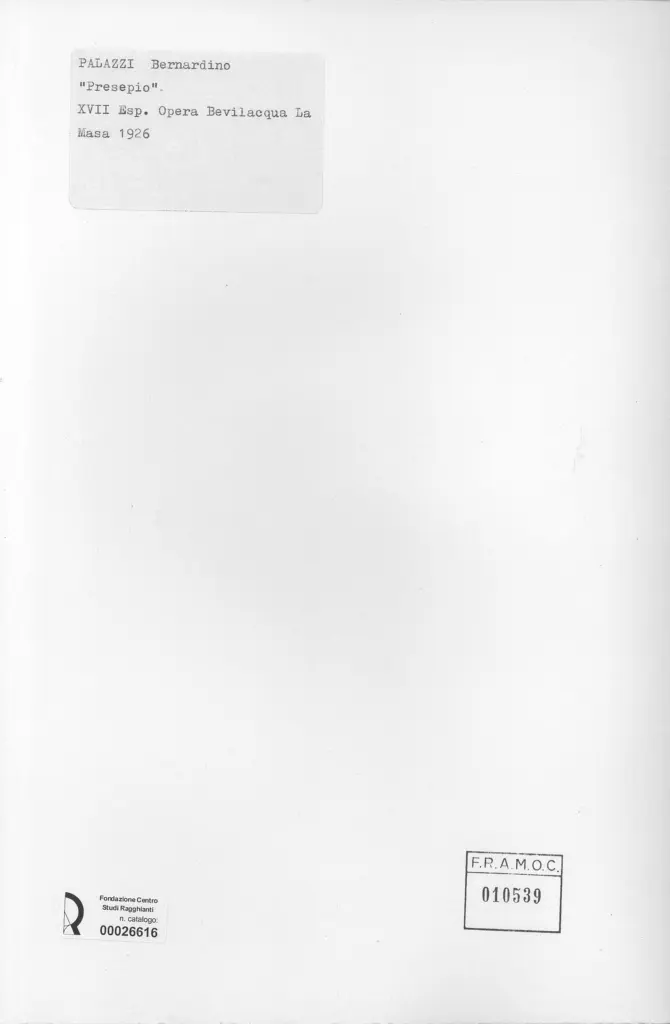 Anonimo, Anonimo , retro